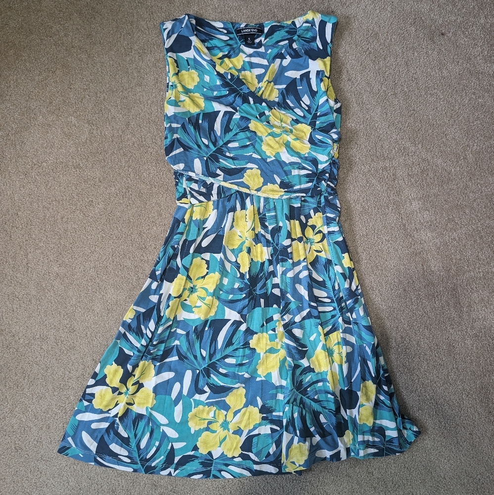 Land's End Tropical Dress